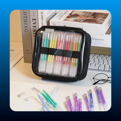 Large-Capacity Pencil Organizer Case