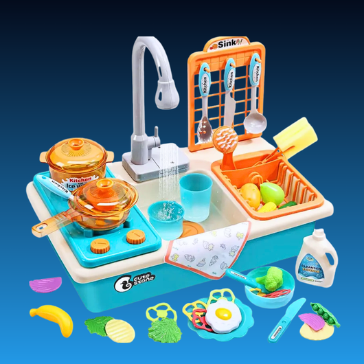 Play Sink with Running Water