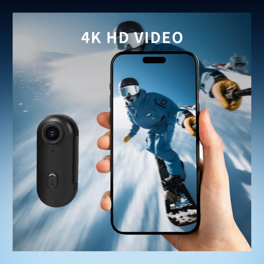 Magnetic Wearable Action Camera