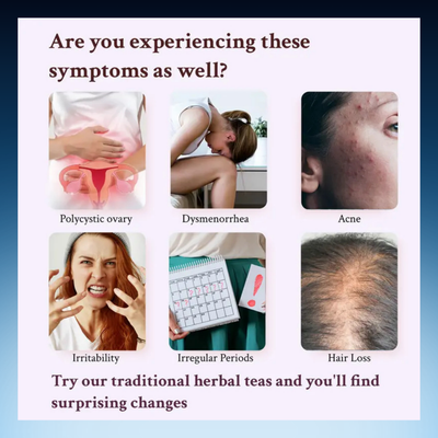 Hormone Balance Herbal Tea for Women PMS PCOS and Menstrual Support