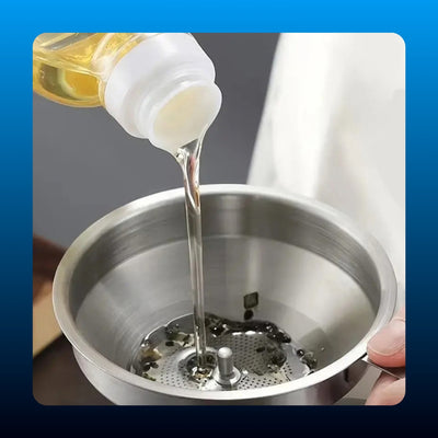 Stainless Funnel with Removable Filter