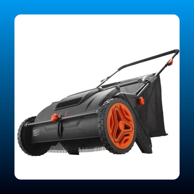 Push Lawn Sweeper with 21 Inch Width