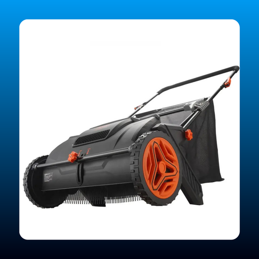 Push Lawn Sweeper with 21 Inch Width