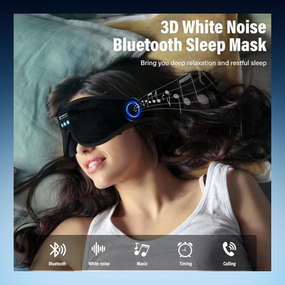 3D Bluetooth Sleep Mask Headphones