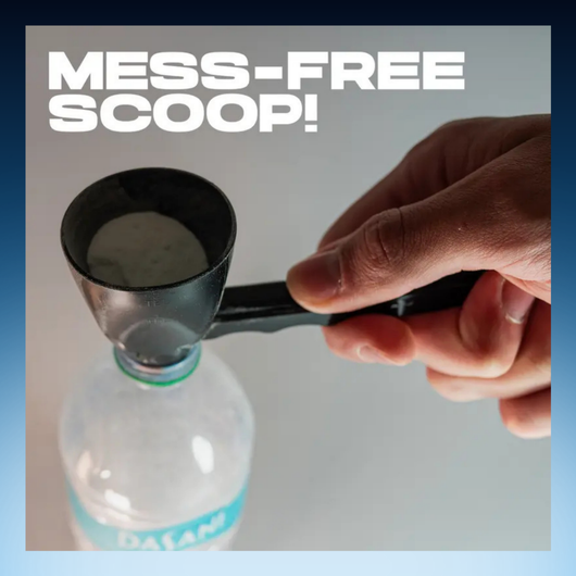 Precision Powder Funnel Scoop for Mess Free Supplement Pouring