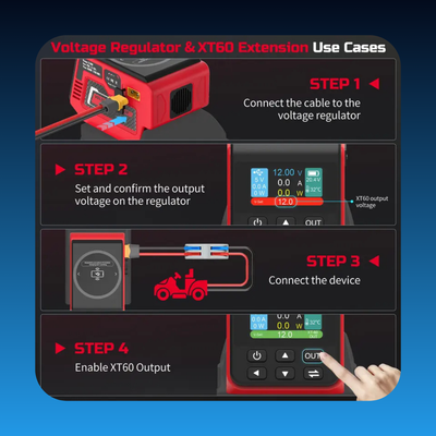 Portable Adjustable Voltage Regulator