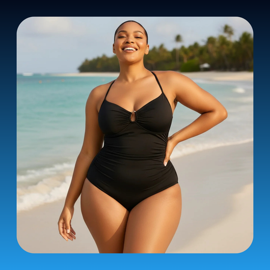 Plus Size Smart Sculpt Shaping Swimsuit