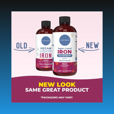 Vegan Liquid Iron Supplement