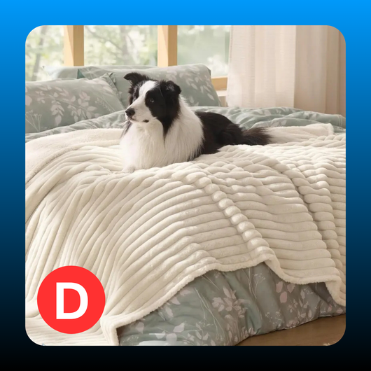 Waterproof Comfy Vibes Pet Blanket for Dogs & Cats