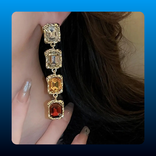 Vintage Rhinestone Jewelry Set