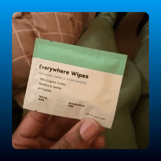 Body and Intimate Area Cleansing Wipes