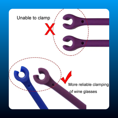 Flexible Dishwasher Stemware Holder