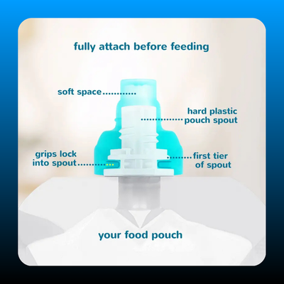 Food Pouch Silicone Tops