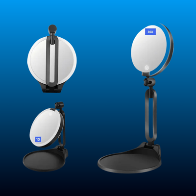 Rechargeable Magnifying Mirror with Light