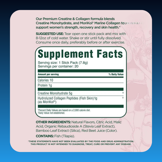 Creatine & Collagen Stick Packs