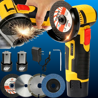 Cordless Mini Brushless Angle Grinder Kit