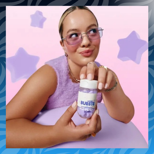 Candy-Shaped Hydrating Lotion Bursts