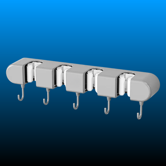 Multifunctional Mop Holder with Hook