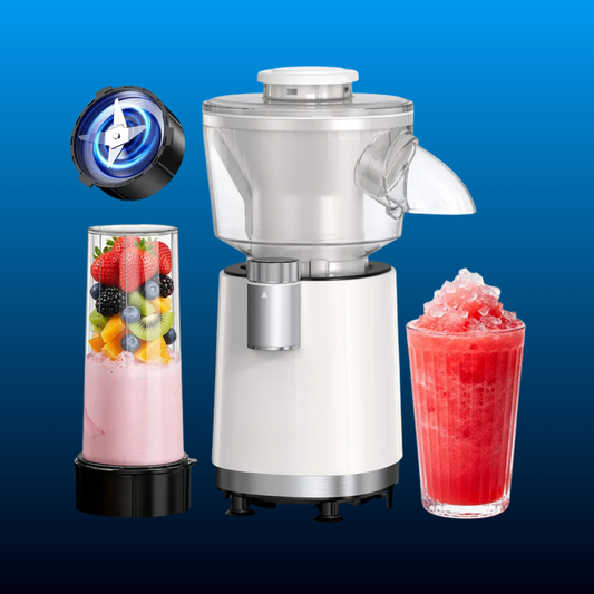 2-in-1 Shaved Ice Machine and Smoothie Blender