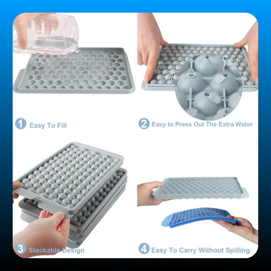 Mini Circle Nugget Ice Cube Tray