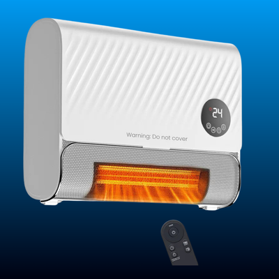 Wall Mounted Panel Heater with Towel Rack