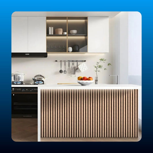 Peel And Stick Wood Slat Wallpaper