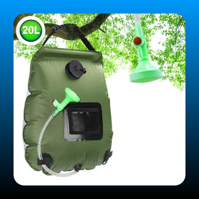 Portable Solar Heated Camping Shower Bag