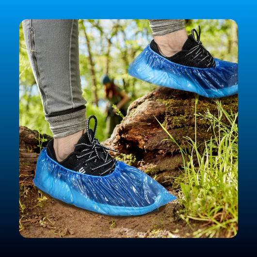 60 Pack (30 Pairs) Shoe Covers