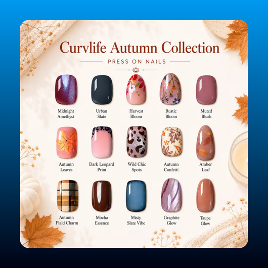 Autumn Press On Nails