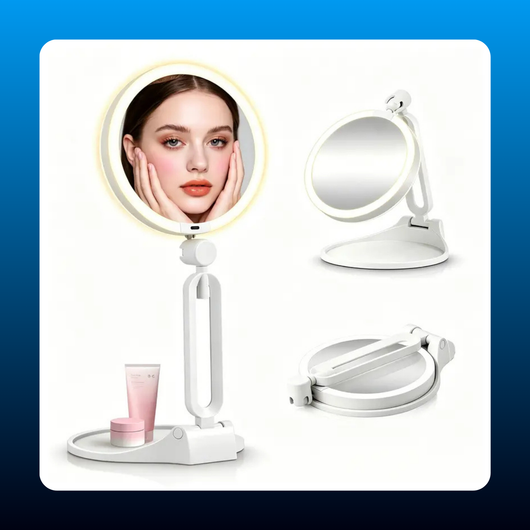 Rechargeable Magnifying Mirror with Light