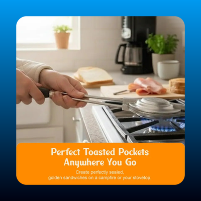 Handheld Pie Iron Sandwich Maker