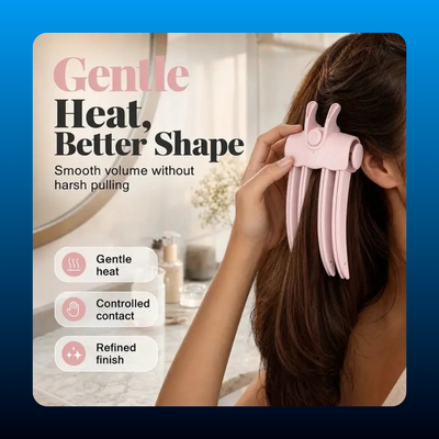 Heated Hair Root Lifter Brush