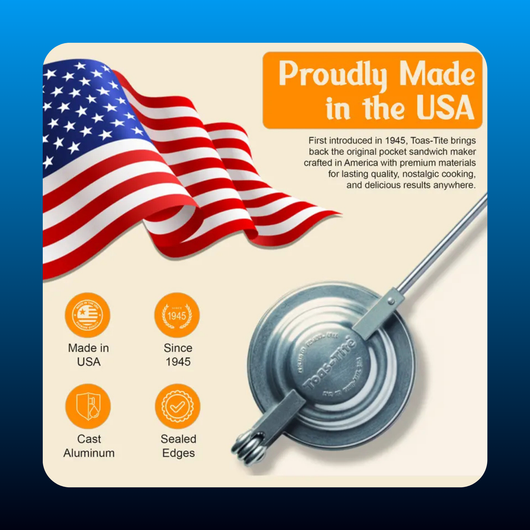 Handheld Pie Iron Sandwich Maker