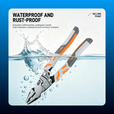Self-Locking Ratchet Pliers