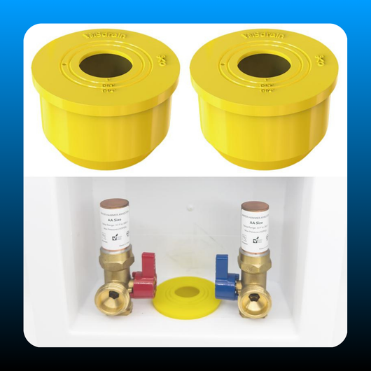Silicone Washing Machine Drain Plug (2 Pack)