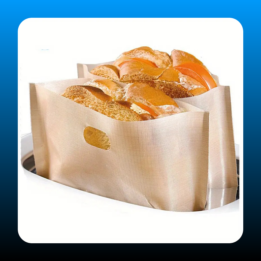 Non Stick Reusable Heat-Resistant Toaster Bags