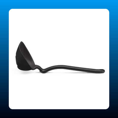 Fold-Flat Measuring Ladle with Silicone Squeegee Tip