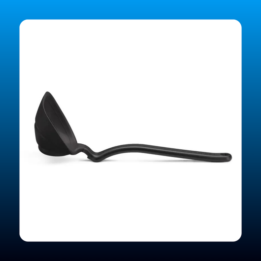 Fold-Flat Measuring Ladle with Silicone Squeegee Tip