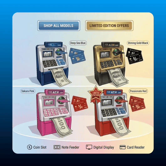 Electronic ATM Savings Piggy Bank
