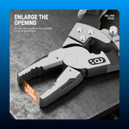 Self-Locking Ratchet Pliers