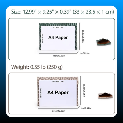 A4 Padfolio Document Organizer Sleeve
