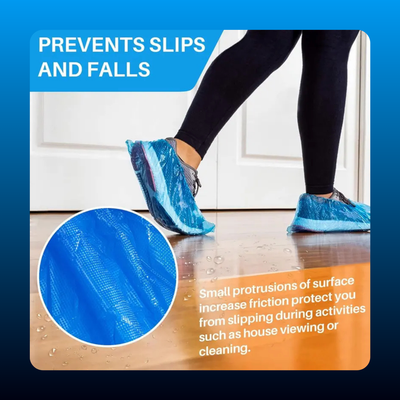 60 Pack (30 Pairs) Shoe Covers