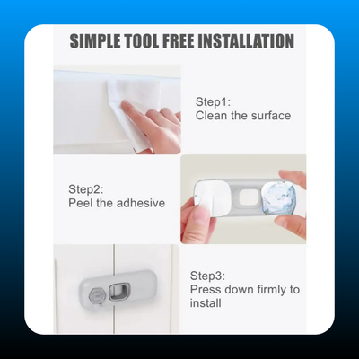 Child Proof Refrigerator Lock