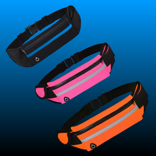Adjustable Running Belt Pouch (3 Pack)