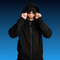 Travel Hoodie with Eye Mask & Pockets