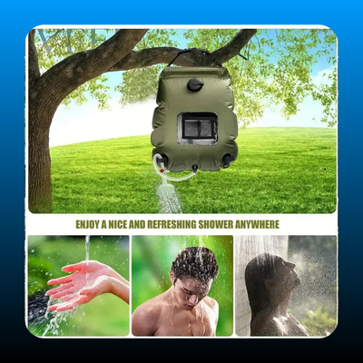 Portable Solar Heated Camping Shower Bag