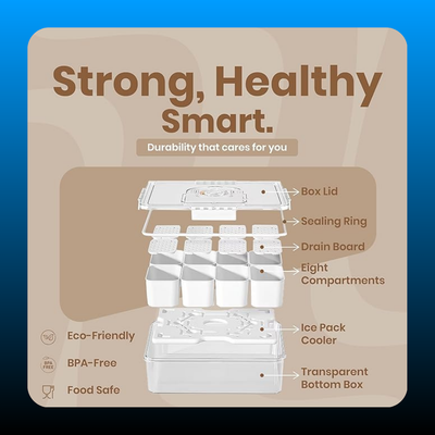 Chilled Prep & Storage Station Container