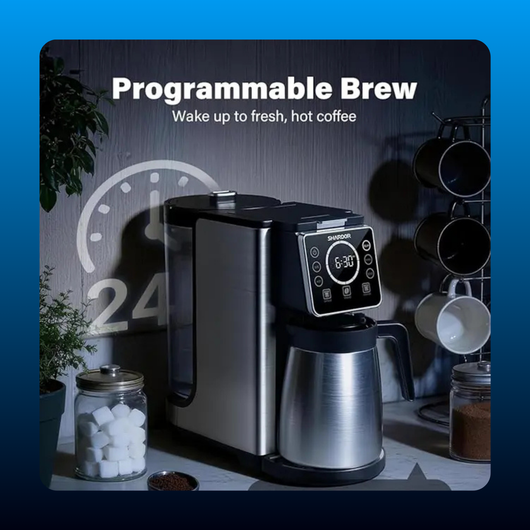 Single Serve and Carafe Coffee Maker