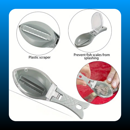 Stainless Steel Fish Scale Remover Tool Kit