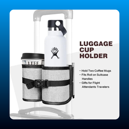 Travel Luggage Cup Holder